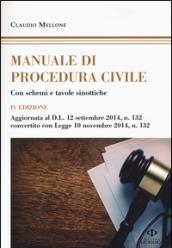 Manuale di procedura civile. Con schemi e tavole sinottiche