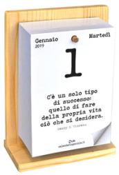 Calendario geniale 2019 con supporto