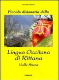 Piccolo dizionario della lingua occitana di Rittana valle Stura