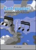 Canti popolari piemontesi e italiani