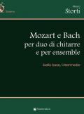 Mozart e Bach per duo di chitarre e per ensemble. Livello base/intermedio. Spartito