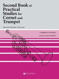 Second book of practical studies for cornet and trumpet. Metodo. Ediz. italiana, inglese e spagnola