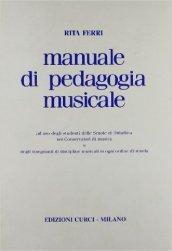 Manuale di pedagogia musicale