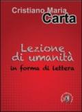 Lezione di umanità in forma di lettera