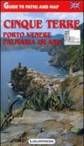 Cinque Terre. Porto Venere. Isola Palmaria. Guida e carta dei sentieri. Ediz. inglese