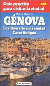 Genova. Guida pratica per visitare la città. Con carta. Ediz. spagnola