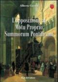 L'opposizione al Motu Proprio Summorum Pontificum