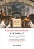 Il Motu proprio «Summorum Pontificum» di S.S. Benedetto XVI. Una speranza per tutta la Chiesa: 4