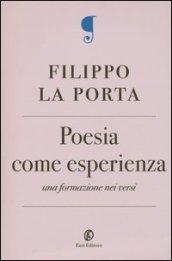 Poesia come esperienza. Una formazione nei versi
