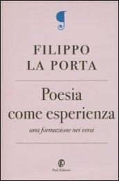 Poesia come esperienza. Una formazione nei versi