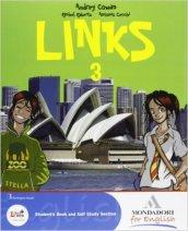 Links. Con magazine. Per la Scuola media. Con CD Audio. Con espansione online: 3