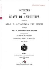 Notizie degli scavi di antichità