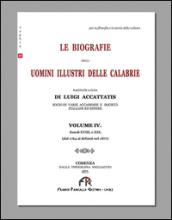 Le biografie degli uomini illustri delle Calabrie: 4