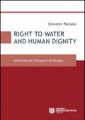 Right to water and human dignity