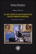 Il De Topicis differentiis di Severino Boezio