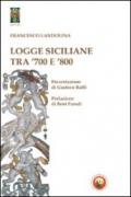 Logge siciliane tra '700 e '800