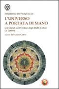 L'universo a portata di mano. Gli statuti dell'Ordine degli eletti Cohen. Le lettere