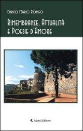 Rimembranze, Attualità e Poesie d'Amore (Gli emersi poesia)