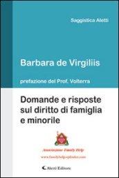 Domande e risposte sul diritto di famiglia e minorile