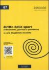 Diritto dello sport. Ordinamento, giustizia e previdenza. Con aggiornamento online