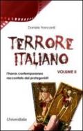 Terrore italiano. 2.L'horror contemporaneo raccontato dai protagonisti