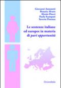 Le sentenze italiane ed europee in materia di pari opportunità