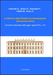 La Riforma della pubblica amministrazione del governo Renzi