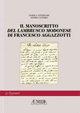 Il manoscritto «Del lambrusco modenese» di Francesco Aggazzotti