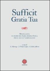 Sufficit gratia tua. Miscellanea in onore del Card. Angelo Scola, arcivescovo di Milano, in occasione del 70º genetliaco