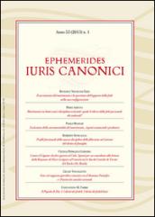 Ephemerides Iuris canonici (2013). 1.