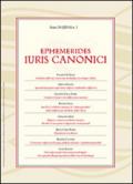 Ephemerides Iuris canonici (2014) vol.1