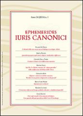 Ephemerides Iuris canonici (2014) vol.1