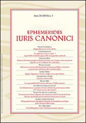 Ephemerides Iuris Canonici : Anno 56 (2016) n.1