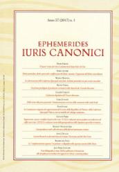 Ephemerides Iuris canonici (2017)