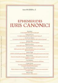 Ephemerides Iuris canonici (2020). Vol. 2