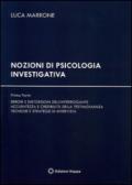 Nozioni di psicologia investigativa