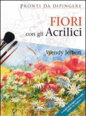 Fiori con gli acrilici