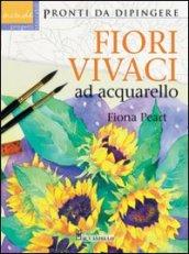 Fiori vivaci ad acquarello