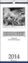 BEWARE OF CATS. CALENDARIO 2014
