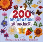 200 decorazioni all'uncinetto