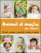 Animali di maglia per bambini