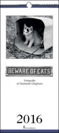 CALENDARIO BEWARE OF CATS 2016