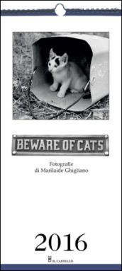 CALENDARIO BEWARE OF CATS 2016