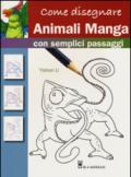 Come disegnare animali manga con semplici passaggi