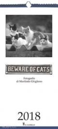 Calendario Beware of cats 2018