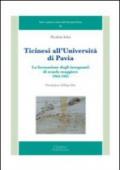 Ticinesi all'università di Pavia. La formazione degli insegnanti di scuola maggiore (1964-1981)