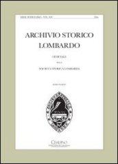 Archivio storico lombardo. Giornale della società storica lombarda (2009). 14.