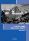 Scritti di storia della lingua italiana