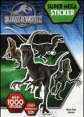 Jurassic world. Super mega sticker. Con adesivi