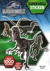 Jurassic world. Super mega sticker. Con adesivi. Ediz. a colori